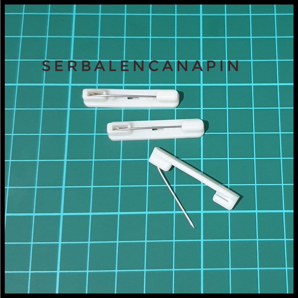 

Peniti Plastik Cemiti Plastik Peniti Untuk Name Tag Akrilik PVC Grapo Graphoply Bisa Satuan