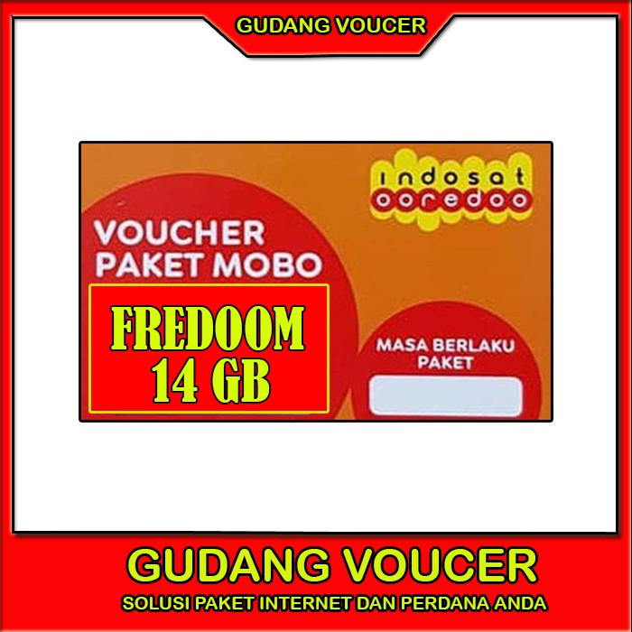 A225 Voucher Indosat Freedom 14 GB