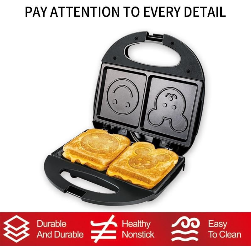 SANDWICH WAFFLE MAKER / CETAKAN ROTI KARTUN / SONIFER SANDWICH WAFFLE