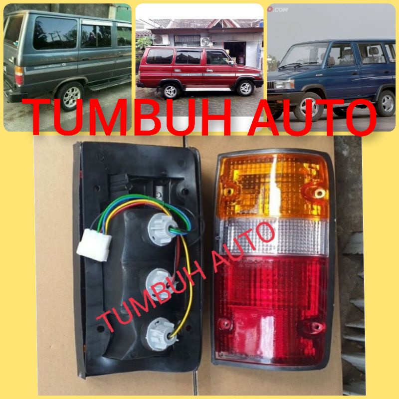 Lampu Stop Belakang 1 Pcs Kanan RH Lubang 4 Toyota Kijang Super G Grand Long Short