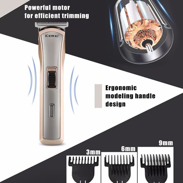 Kemei KM-418 Alat Cukur Rambut  Alat Mesin Cukur Rambut,Kumis,Jenggot