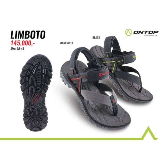 Sendal gunung ontop limboto