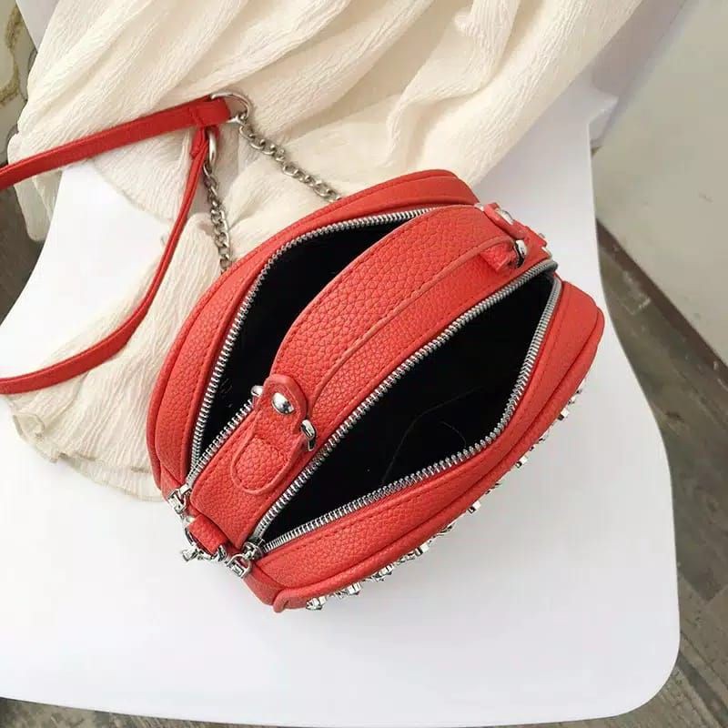 Tas Lili Lulu Oval / Tas Selempang Wanita Fashion