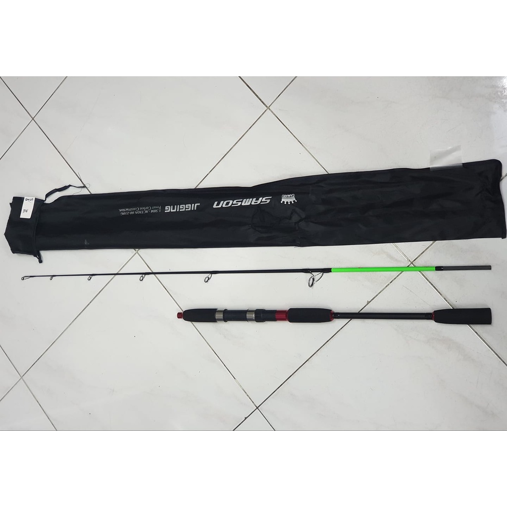 Rod GAMARU SAMSON JIGGING 150cm (Lure Weight 80-250gram)