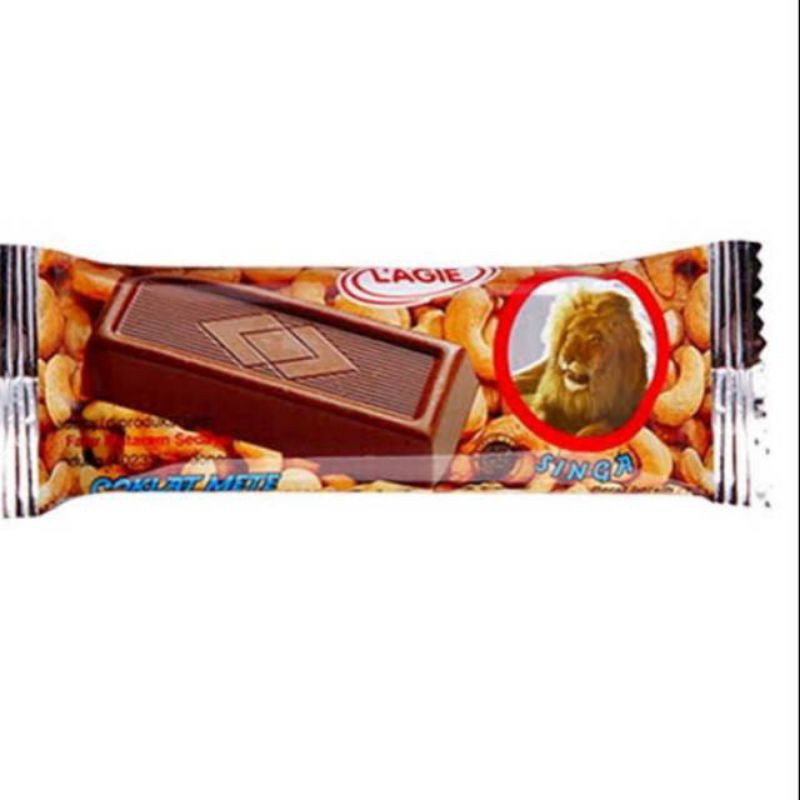 Lagie Coklat Kacang Mete Animal Series "SINGA" gr