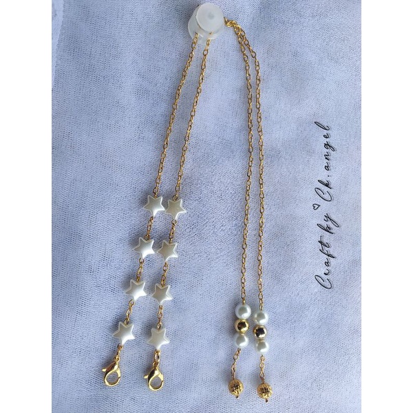 STRAP MASKER 2IN1 RANTAI PUTUS / KONEKTOR MASKER / RANTAI