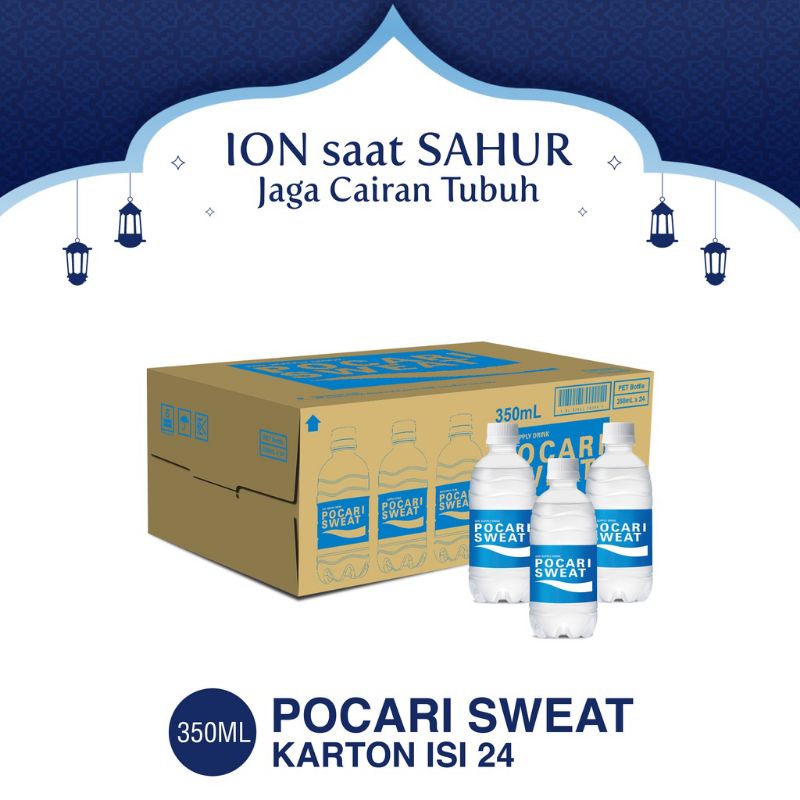 

Pocari Sweat 350ml Botol 1 Dus Isi 24