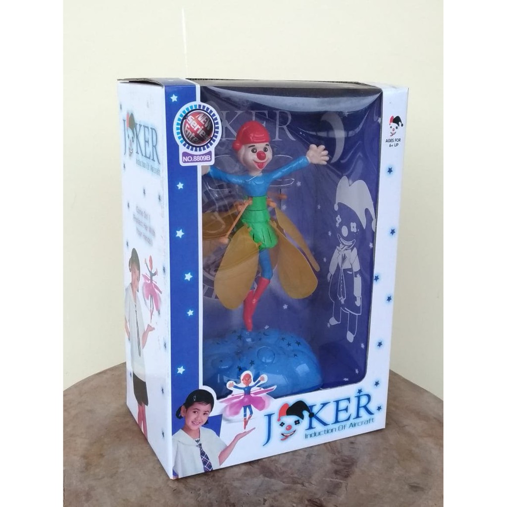 Jual FLYING TOYS JOKER MAINAN ANAK TERBANG JOKER UNIK Low Price!