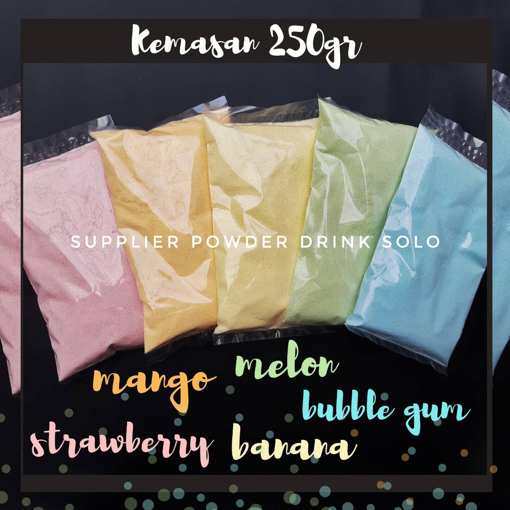 

Powder Drink varian 250 Gr