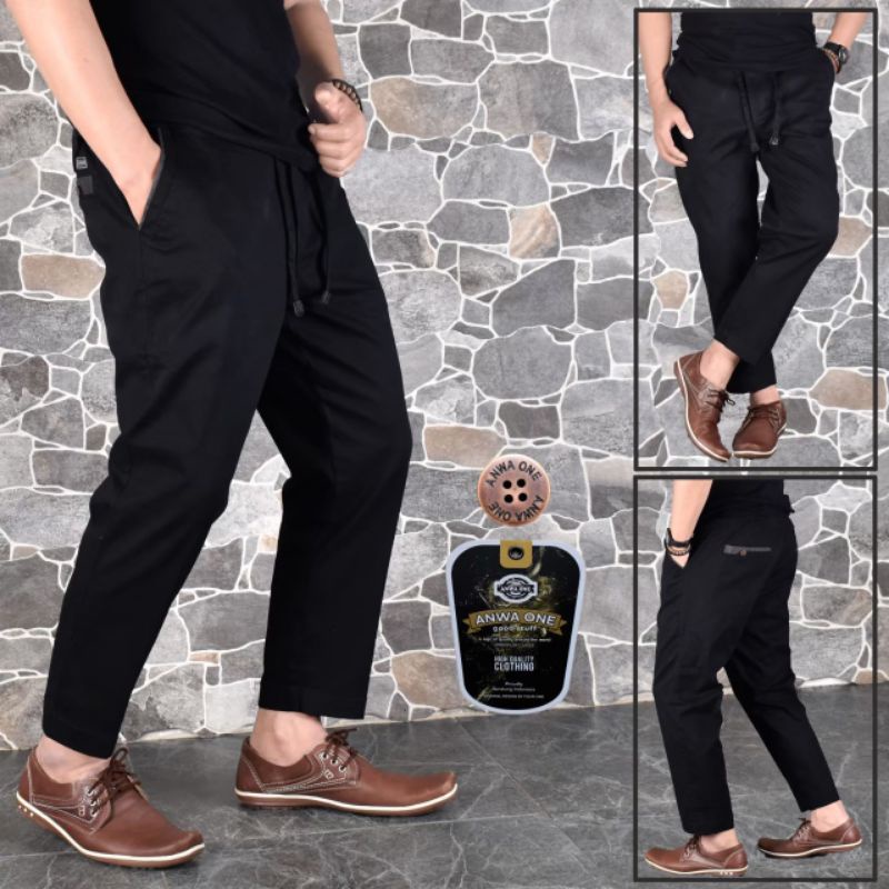 CELANA CHINO SIRWAL PRIA ORIGINAL ANWA ONE PREMIUM MURAH