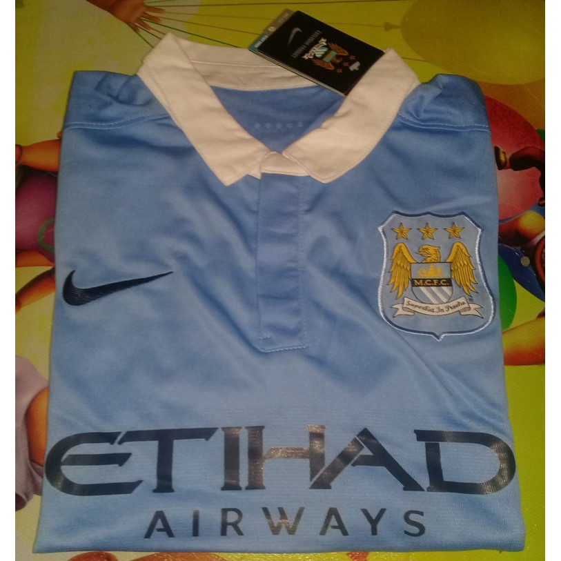 Jersey Manchester City Home 15/16 Retro