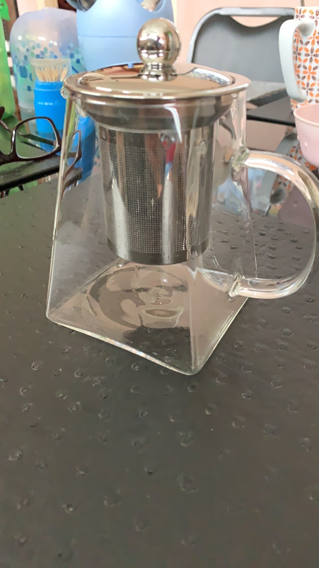 Teko Teh Kaca Dengan Saringan Tea Teh Teko Pitcher Teh Chinese Teapot Maker