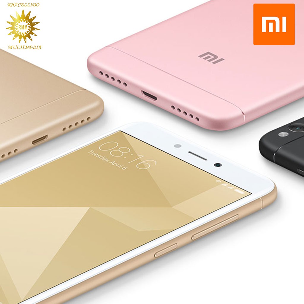 Xiaomi Redmi 4X 4/64GB-3/32GB-2/16GB - Garansi 1 tahun  -black/gold