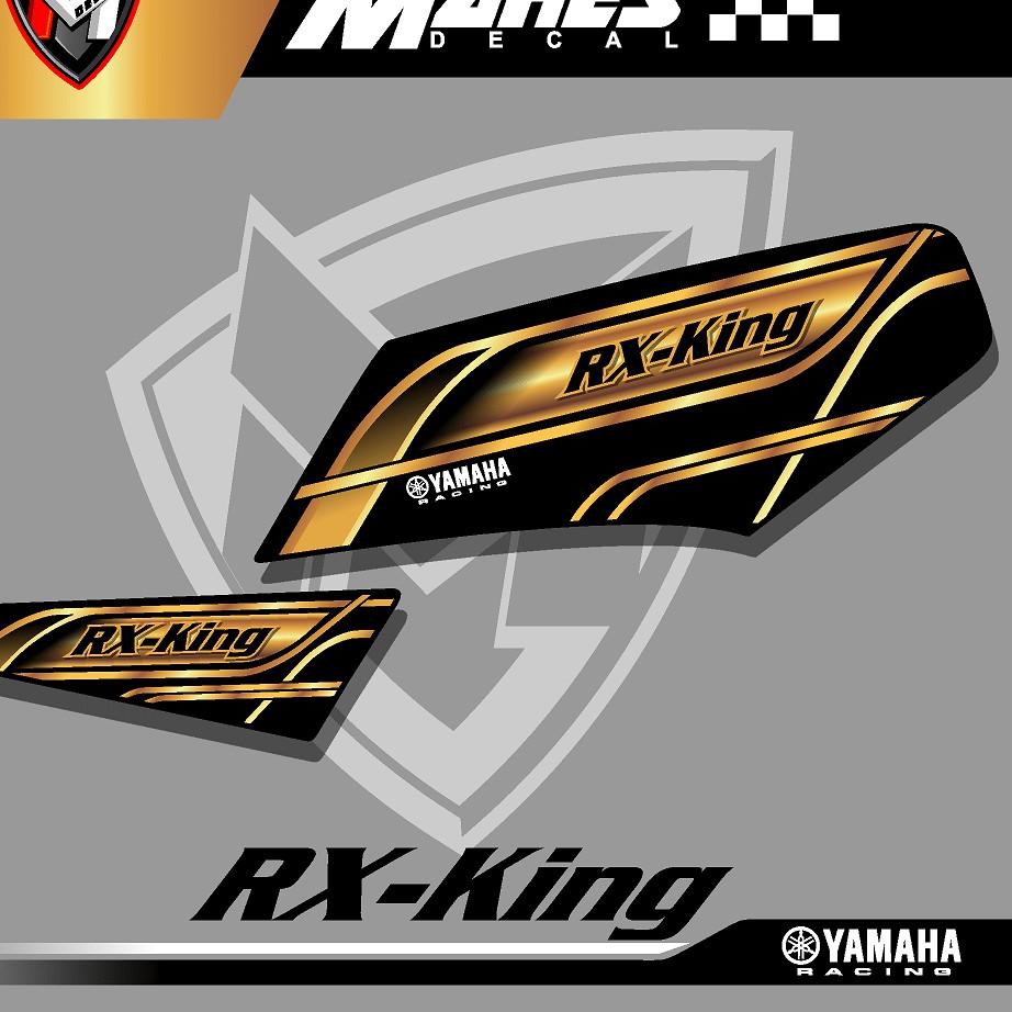Striping Rx King Stiker Variasi List Motor Rx King Racing Gold