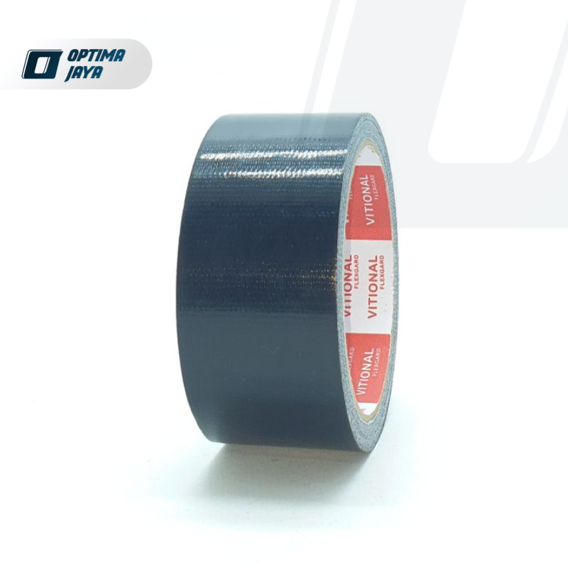 

Lakban Kain 2" Hitam 9 Meter (Hijau) / Solasi / Isolasi