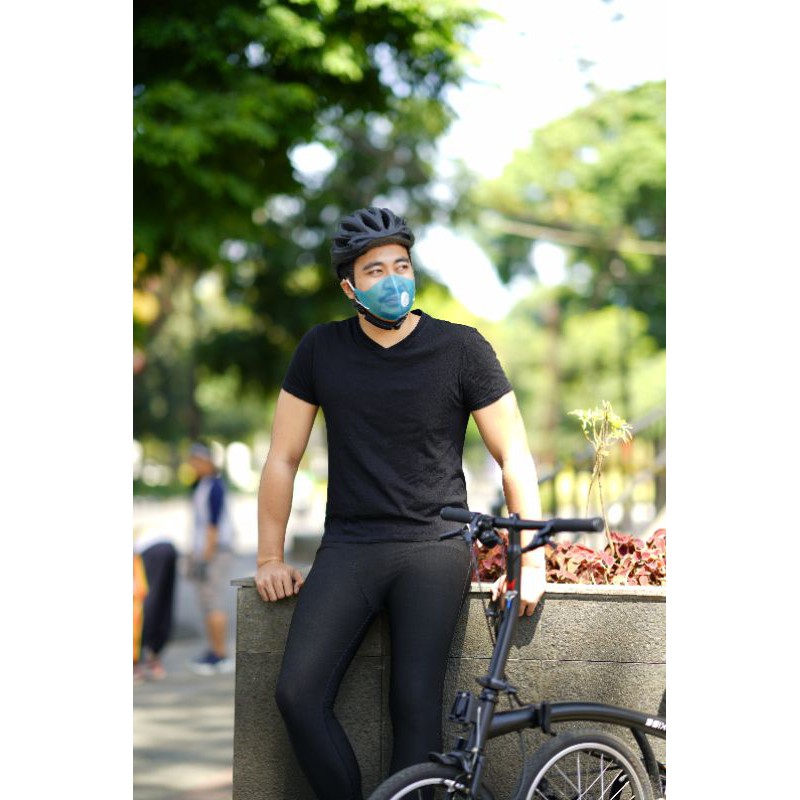 BLUE -  SELLER RESMI Masker Transparan EARLOOP Now You See