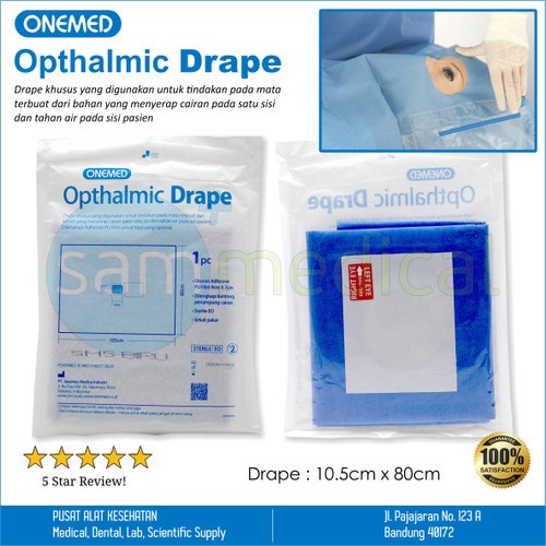 DUK LUBANG MATA OPTHALMIC DRAPE - ONEMED