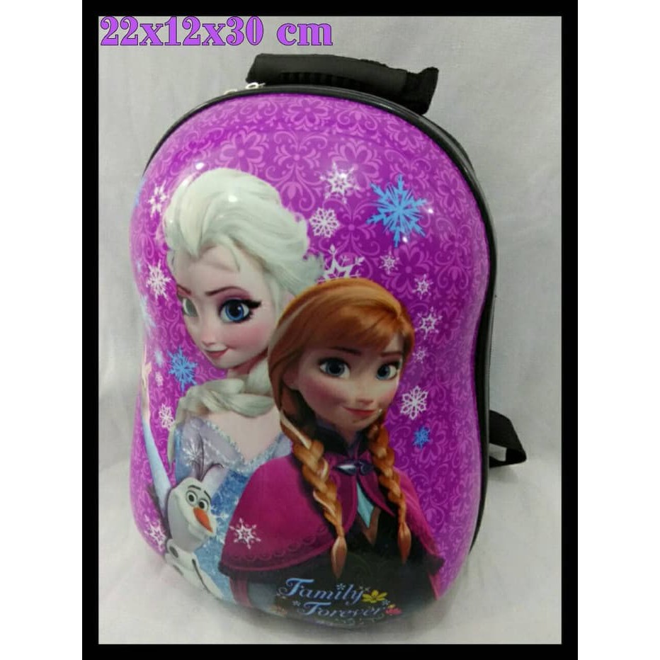 "Tas Ransel Telur Anak Tk Fiber Frozen"