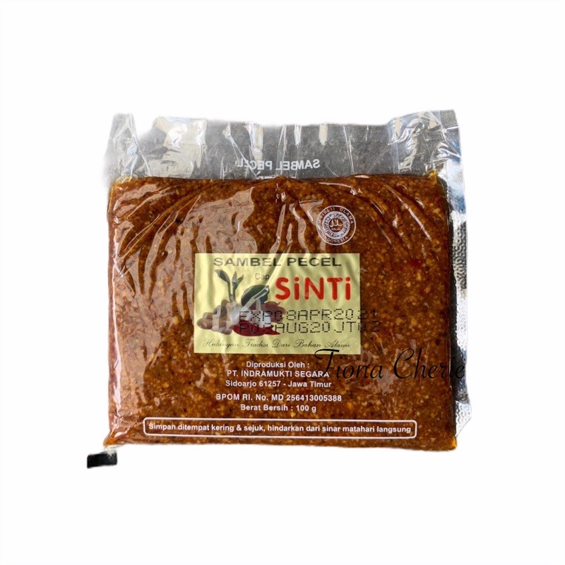 (JSO) Sambel Pecel Cap SINTI 100gr / Bumbu Pecel SINTI