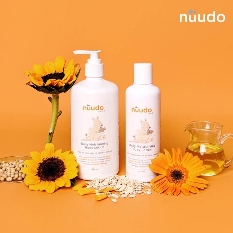 Nuudo Moisturizing Body Lotion 250ml 475ml