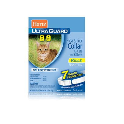 

HARTZ Kalung Kutu Kucing Ultraguard Collar Cat WHITE