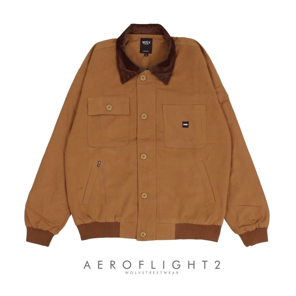 FLIGHT JACKET VINTAGE AERO FLIGHT ORIGINAL WOLV