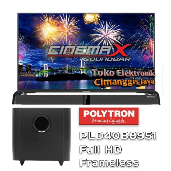 Spesial TV LED POLYTRON 39 INCH PLD 40 B150 Terlaris