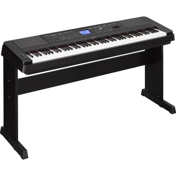 Piano | Yamaha Digital Piano Dgx 660 / Dgx-660 / Dgx660 Black - White