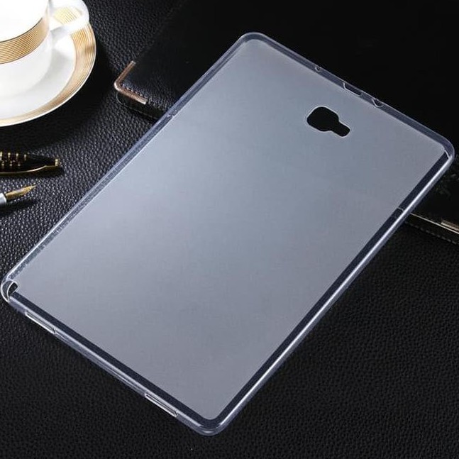 JELLY CASE SAMSUNG GLAAXY TAB A6 P580 P585 WITH S-PEN SOFT JELLYCASE - TRANSPARAN~BERKUALITAS~