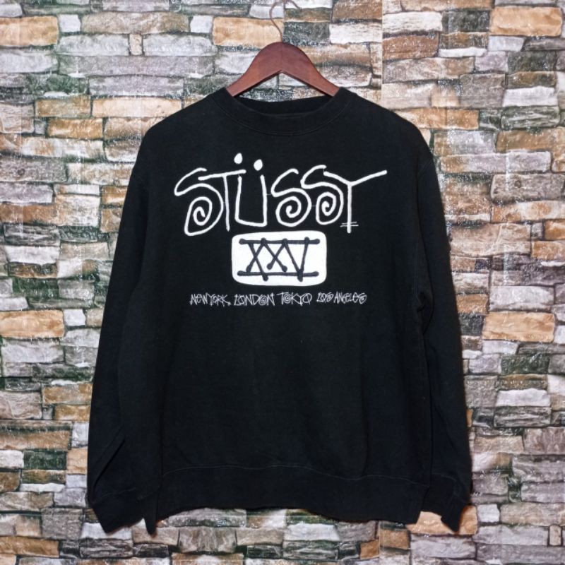 STUSSY CREWNECK ORIGINAL SECOND