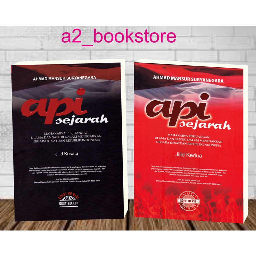 PAKET API SEJARAH 1 DAN 2 by Ahmad Mansur Suryanegara