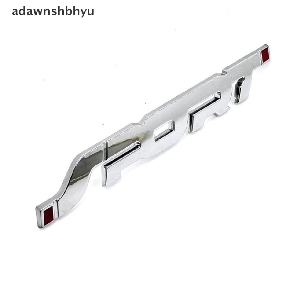 [adawnshbhyu] Logam 3D Chrome Auto Bagasi Mobil Balap Sport Kata Huruf Logo Decal Sticker