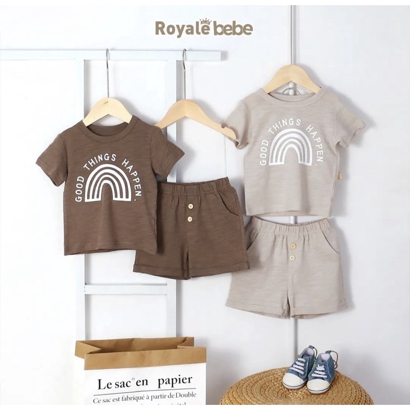 ROYALE BEBE SETELAN ANAK - Royale Bebe Brixton Set