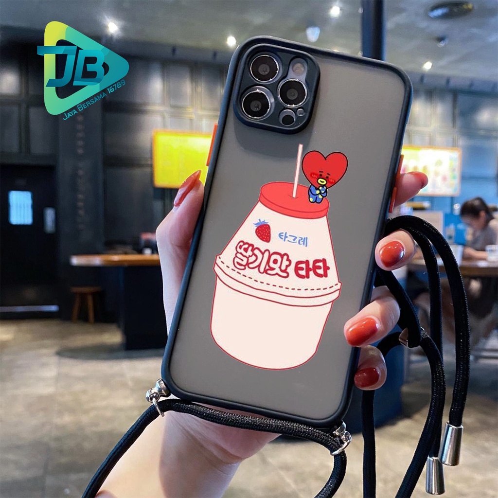 SOFTCASE SLINGCASE DOVE MINUMAN OPPO VIVO SAMSUNG XIAOMI REALME IPHONE ALL TYPE JB5064