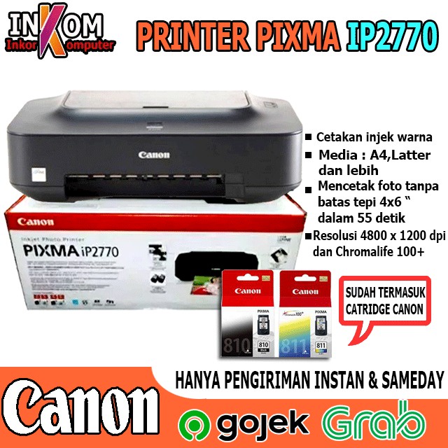 Printer Inkjet Canon Pixma IP2770