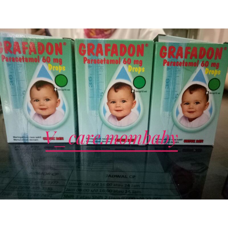 grafadon drop (paracetamol 60 mg)