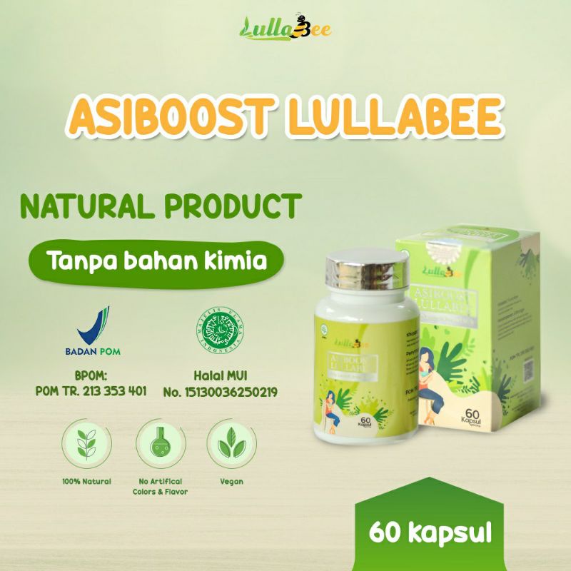 ASI BOOSTER KELORCAP LULLABEE isi 50 KAPSUL Exp 09/2023