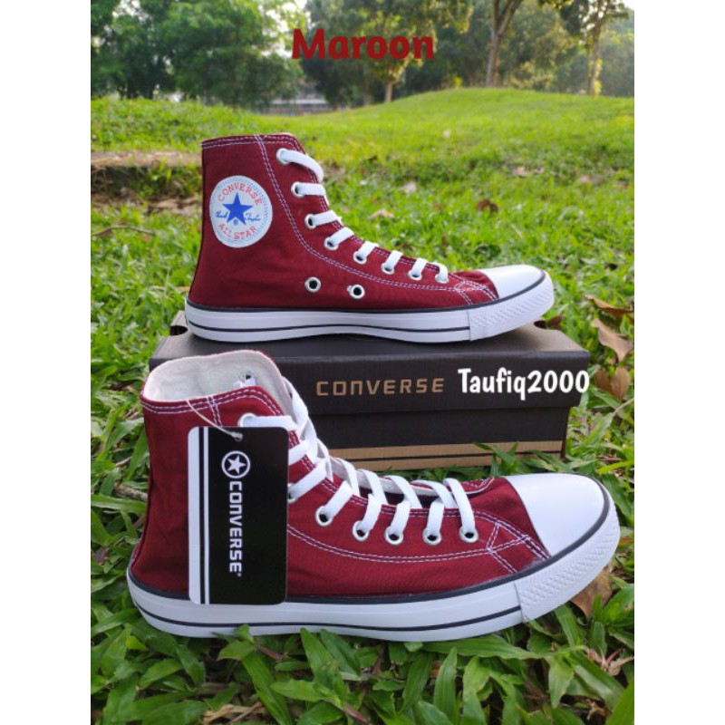 Sepatu Converse All Star Tinggi Boot High Quality + BOX