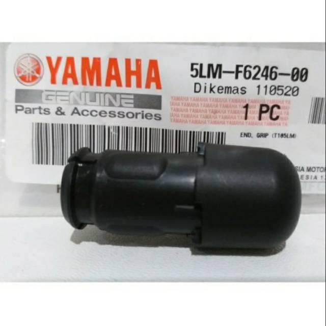 JALU STANG END GRIP XEON JUPITER Z BURHAN ASLI ORI YAMAHA 5LM F6246 00