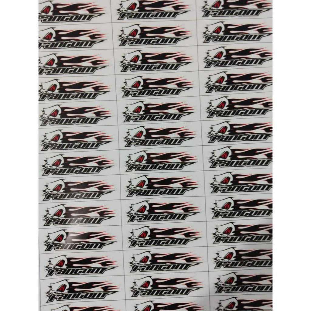 

STIKER KECIL SPOT DOP MOTIF LOGO FANTOM