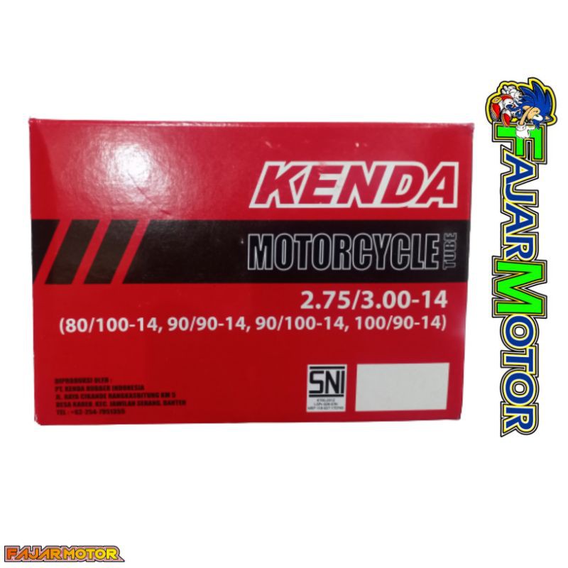 KENDA BAN DALAM 250 275 300 RING 14