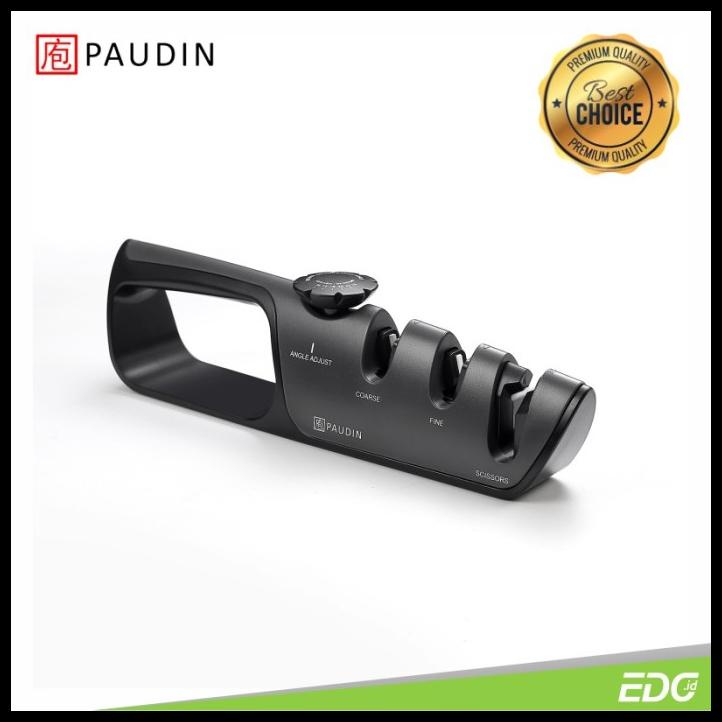 Pengasah Pisau Paudin Ks1 3-Stage Adjustable Angle Knife Sharpener