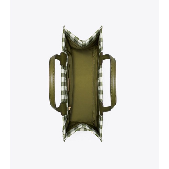 Tory Burch Ella Gingham Tote