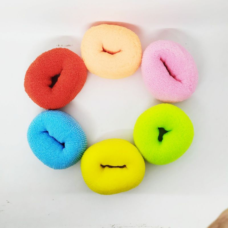 IKAT RAMBUT DONAT / KUNCIR RAMBUT DONAT BESAR-DONAT besar 1pcs
