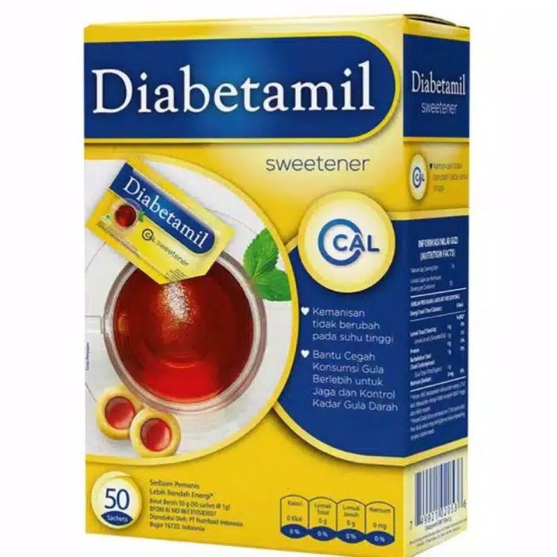 

diabetamil sweettener isi 50