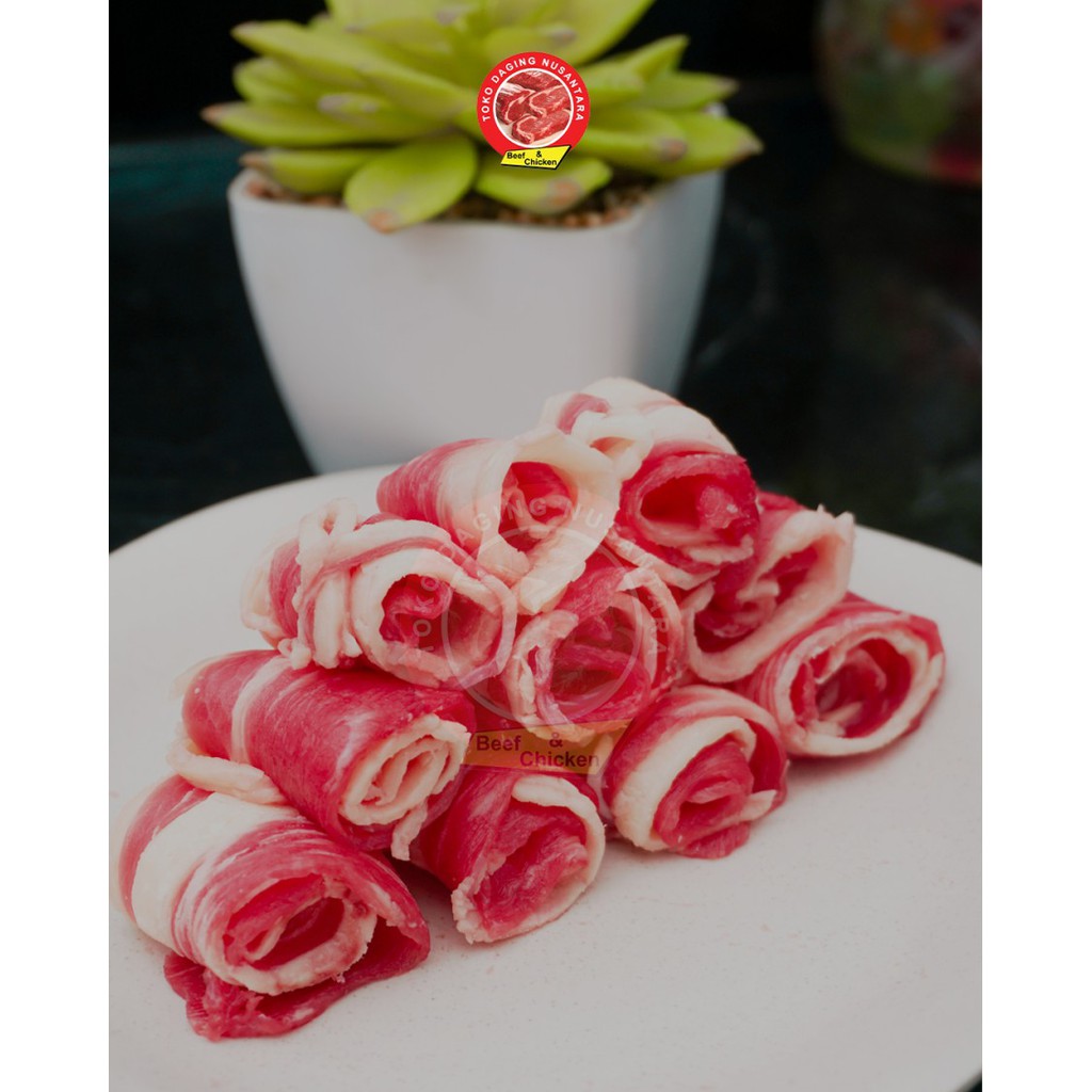 

Daging Slice Shabu Brisket Aus 500gram