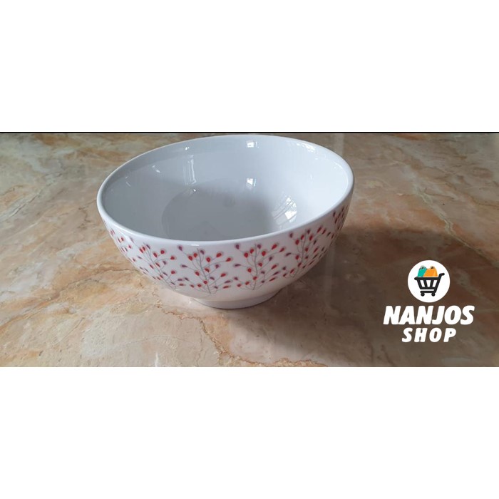 Kopin  Mangkok Keramik Porcelain Bowl Buleja Kpq 6b 6 Inci