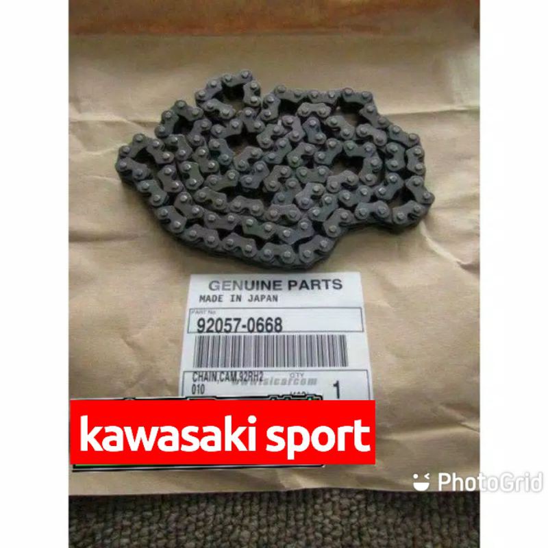 Rantai keteng Ninja 250 mono atau Rantai kamprat Ninja RR Z250SL Original kawasaki