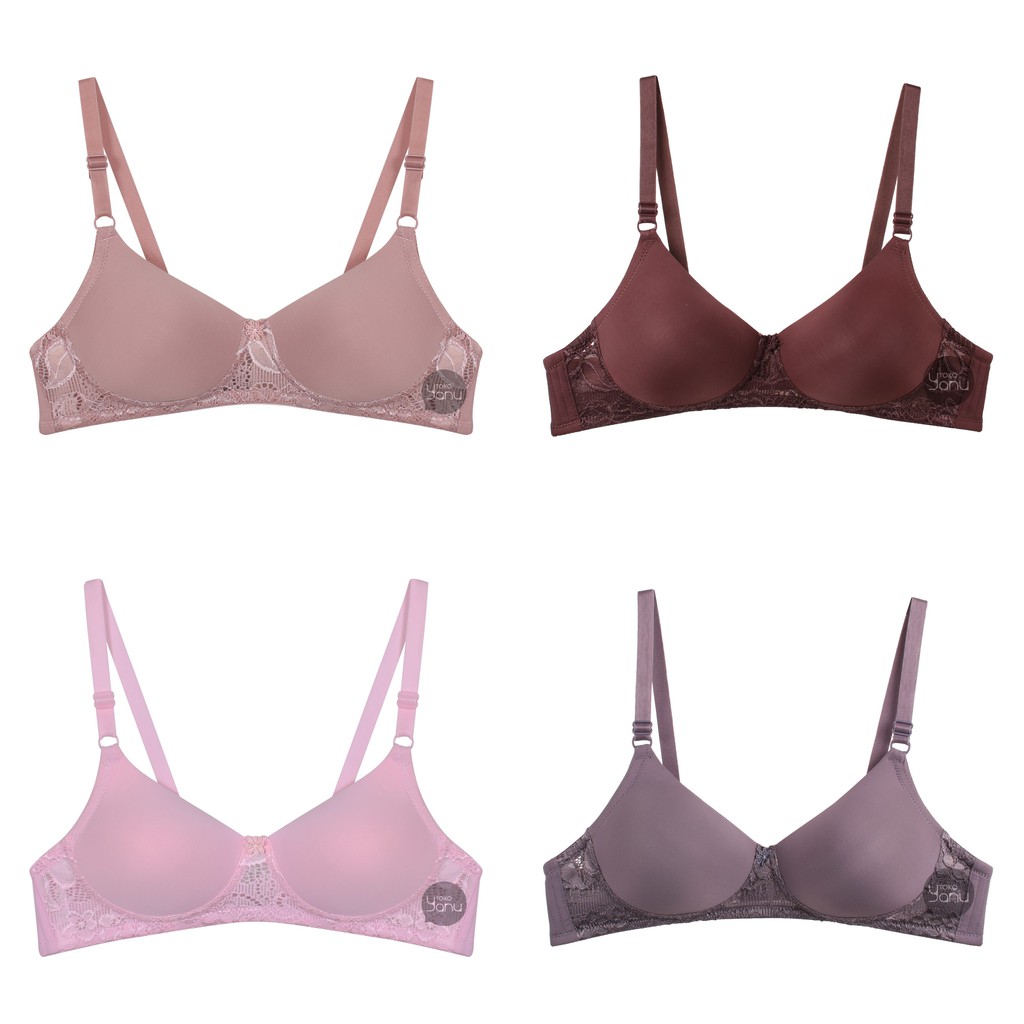 SCALEN | Size 34A-38A | Bra Tanpa Kawat SCALEN 3003 | Busa Tipis