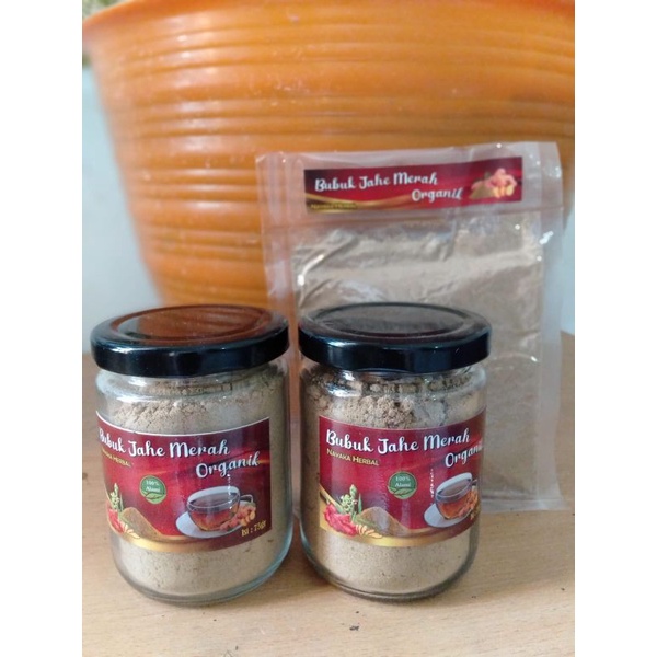 

bubuk jahe merah organik